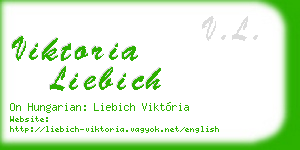 viktoria liebich business card